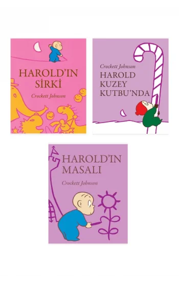 Haroldın Sirki + Harold Kuzey Kutbunda + Haroldın Masalı- 3 Kitap Set - Iş Bankası Özel Set