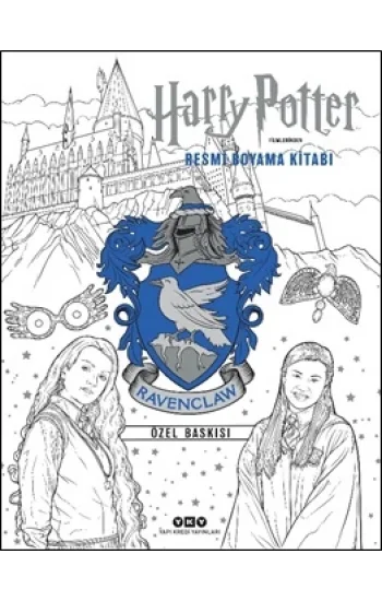 Harry Potter Filmlerinden Resmi Boyama Kitabı – Ravenclaw Özel Baskısı