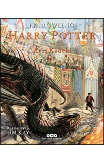 Harry Potter ve Ateş Kadehi -4 (Ciltli , Resimli Özel Baskı)
