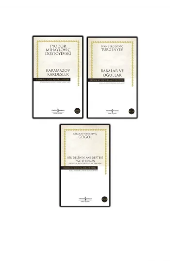 Hasan Ali Yücel Klasikler 3 Kitap Set Karamazov Kardeşler-babalar Ve Oğullar-bir Delinin Anı Defteri