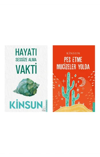 Hayatı Sessize Alma Vakti + Pes Etme Mucizeler Yolda- 2 Kitap Set - Iş Bankası Özel Set Hayatı Sessi