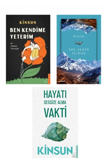 Hayatı Sessize Alma Vakti + Yol Senin Içinde + Ben Kendime Yeterim- 3 Kitap Set - Iş Bankası Özel Se