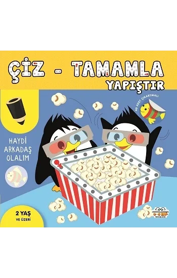 Haydi Arkadaş Olalım - Çiz-Tamamla-Yapıştır