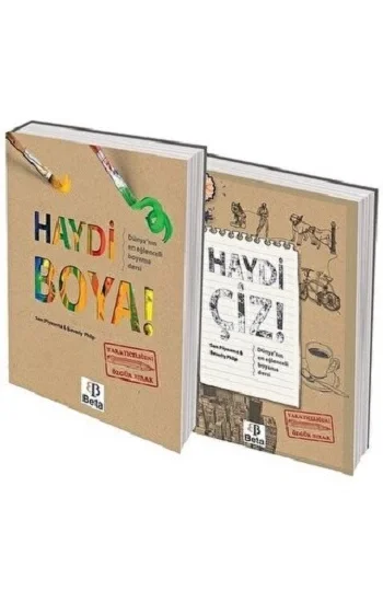 Haydi Boya - Çiz Seti 2 Kitap