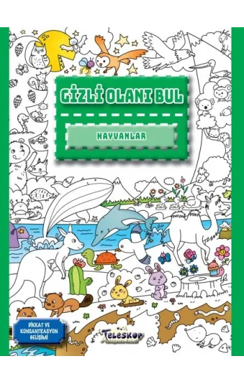 Hayvanlar - Gizli Olanı Bul