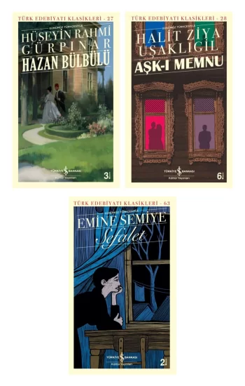 Hazan Bülbülü (günümüz Türkçesiyle) + Aşk-ı Memnu (günümüz Türkçesiyle) + Sefalet- 3 Kitap Set