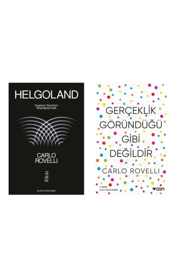 Helgoland + Gerçeklik Göründüğü Gibi Değildir- 2 Kitap Set - Iş Bankası Özel Set Helgoland Kitabı