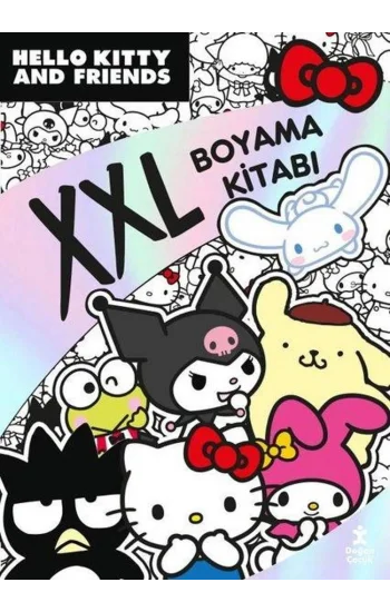 Hello Kitty and Friends XXL Boyama Kitabı