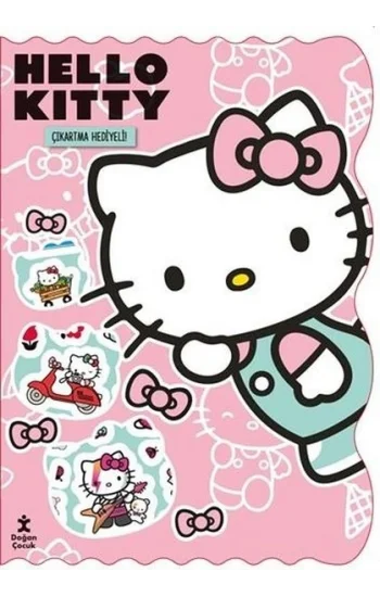 Hello Kitty Bol Bol Boya - Bol Bol Yapıştır Boyama Kitabı - Çıkartma Hediyeli!