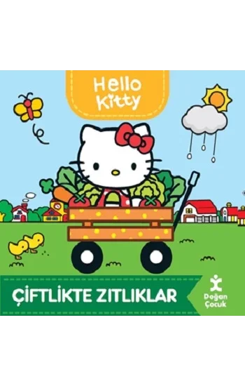 Hello Kitty - Çiftlikte Zıtlıklar (Ciltli)