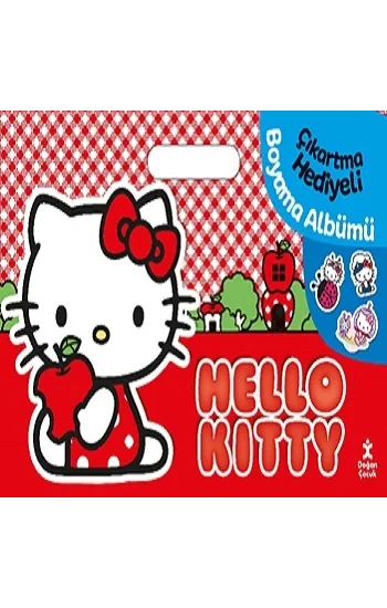 Hello Kıtty Çıkartma Hediyeli Boyama Albümü