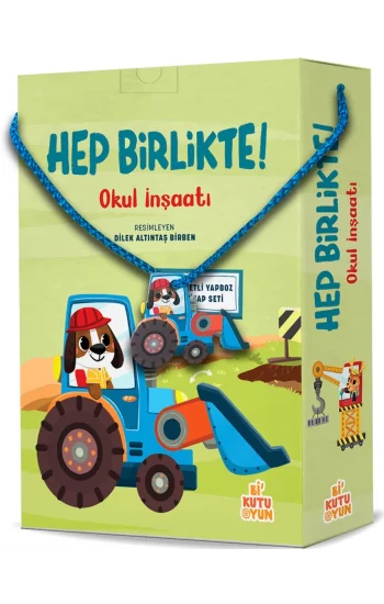 Hep Birlikte - Okul İnşaatı Kitap ve Oyun Seti