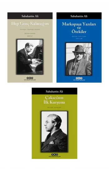 Hep Genç Kalacağım + Markopaşa Yazıları Ve Ötekiler + Çakıcının Ilk Kurşunu- 3 Kitap Set