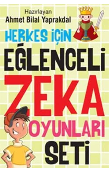 Herkes İçin Eğlenceli Zeka Oyunları Seti (4 Kitap Takım)