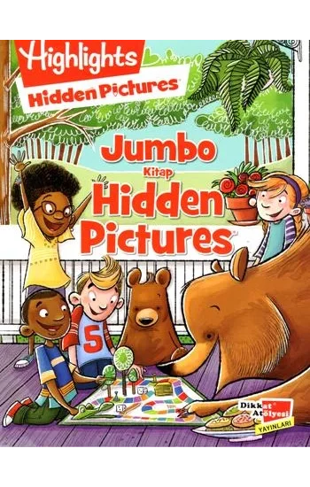 Highlights Jumbo Kitap Hidden Pictures Dikkat Geliştirme Serisi
