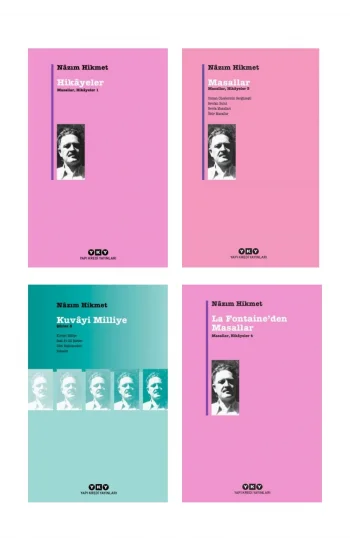 Hikayeler + Masallar + Kuvayi Milliye - Şiirler 3 + La Fontaineden Masallar- 4 Kitap Set