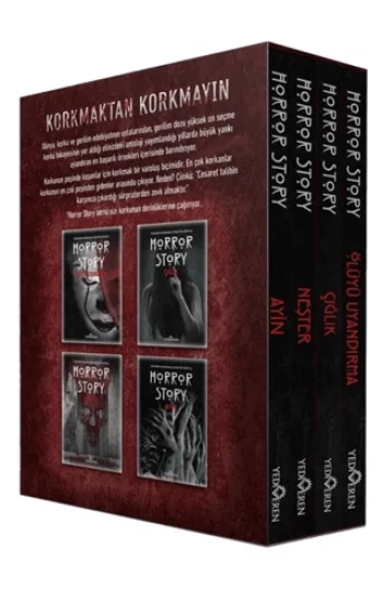 Horror Story Kutulu 4 Kitap Set
