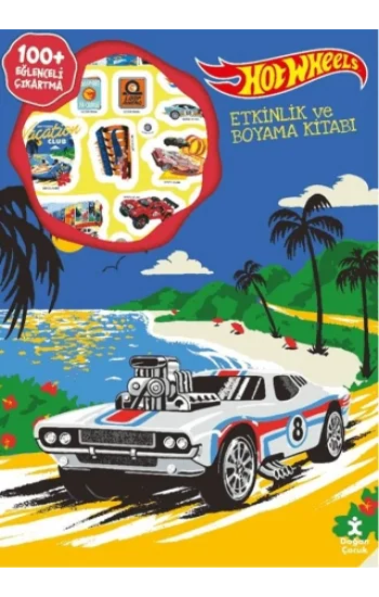 Hot Wheels Çok Çıkartmalı Boyama Kitabı