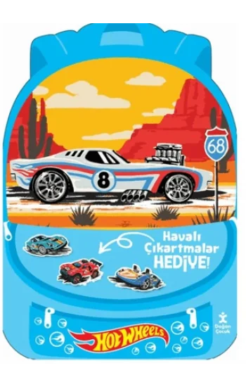 Hot Wheels – Parıltılı Tatil Çantam Etkinlik ve Boyama Kitabı