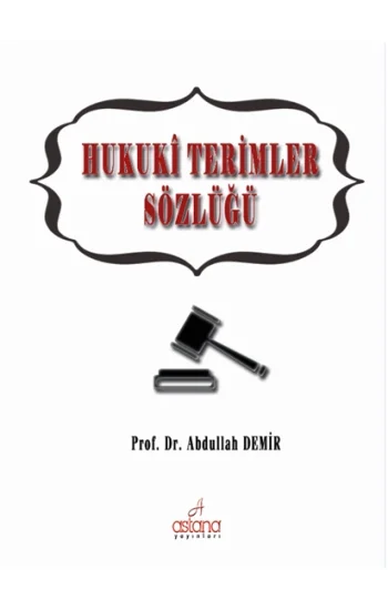 Hukuki Terimler Sözlüğü