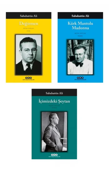 Içimizdeki Şeytan + Kürk Mantolu Madonna + Değirmen- 3 Kitap Set - Iş Bankası Özel Set Içimizdeki Şe