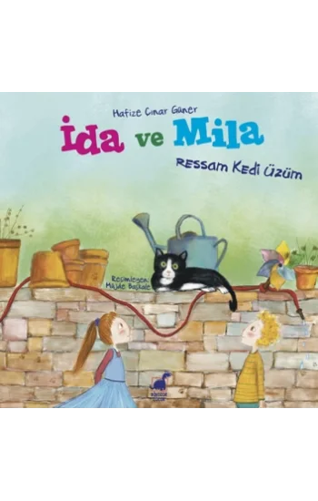 İda ve Mila Ressam Kedi Üzüm