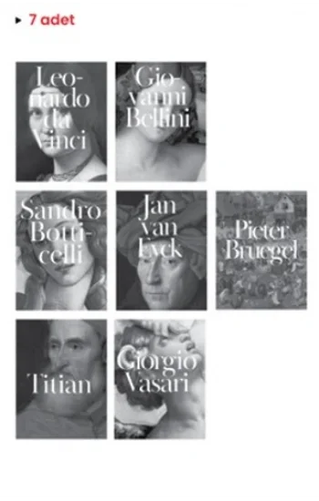 İkonik Tablolar Kartpostal Seti (7’li)