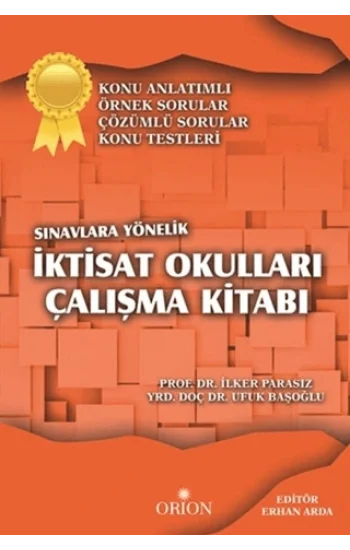 İktisat Okulları Çalışma Kitabı