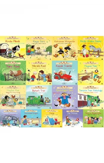 ilk kitaplarım Çiftlik Öyküleri Serisi 17 Kitap Set