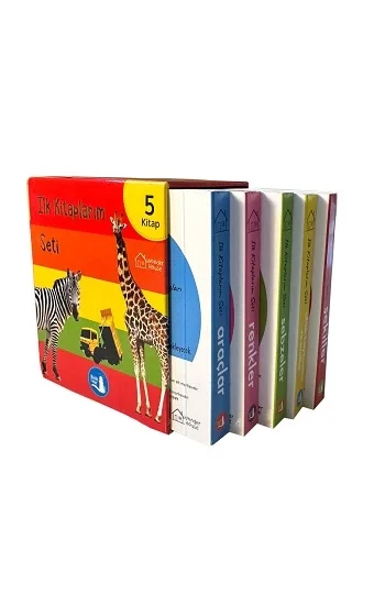 İlk Kitaplarım Seti - 5 Kitap (Ciltli- Kutulu)