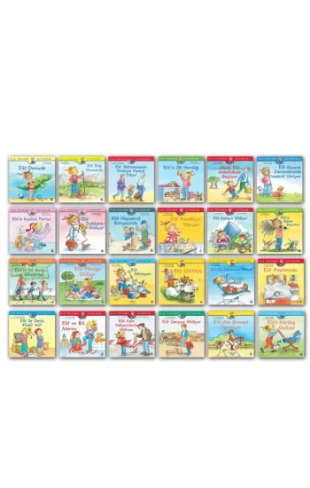 İlk Okuma Kitabım Elif Serisi 24 Kitap Set 2 Christian Tielmann