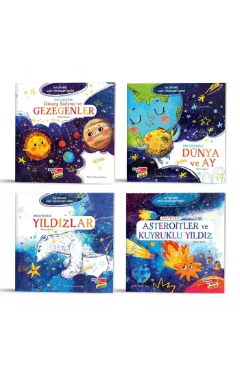 İlk Okuma Uzay Hikayeleri 4lü Set
