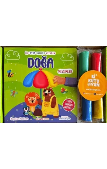 İlk Oyun Hamuru Kitabım - Doğa