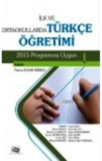 İlk ve Ortaokullarda Türkçe Öretimi