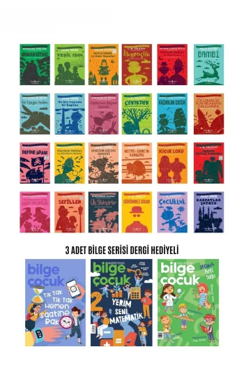 İlköğretim Dünya Çocuk Klasikleri 100 Temel Eser 27 Kitap Set