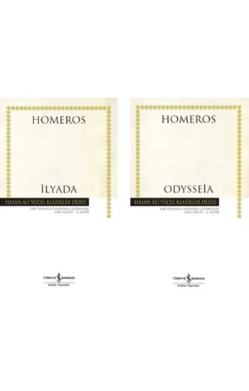 Ilyada Odysseia 2 Kitap Set Homeros Karton Kapak