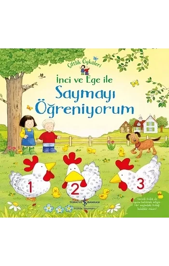 İnci ve Ege İle Saymayı Öğreniyorum (Ciltli)