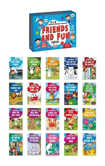 İngilizce Hikayeler_2 ve 3.Sınıf (20 Kitap)