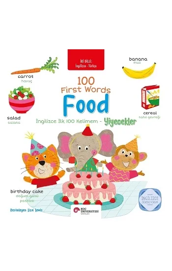 İngilizce İlk 100 Kelimem- Yiyecekler