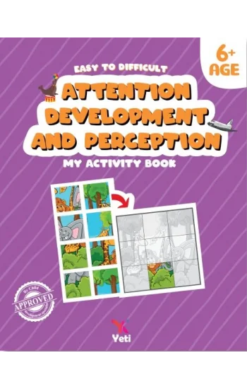 İngilizce Kolaydan Dikkat Geliştirme ve Algılama Kitabı