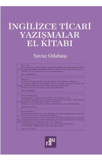 İngilizce Ticari Yazışmalar El Kitabı