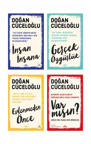 Insan Insana + Gerçek Özgürlük + Evlenmeden Önce + Var Mısın ?- 4 Kitap Set - Iş Bankası Özel Set