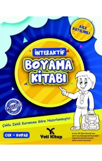 İnteraktif Boyama Kitabı 1