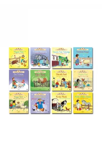 Iş Bankası Çiftlik Öyküleri Serisi 12 Kitap Set Ilk Okuma Kitabım