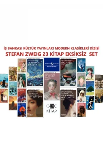Iş Bankası Stefan Zweıg 23 Kitap Set Modern Klasikler Dizisi Satranç-olağanüstü Bir Gece-korku