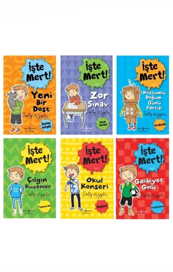 Iş Kültür Işte Mert! Değerler Kazanımlar Serisi 6 Kitaplık Set