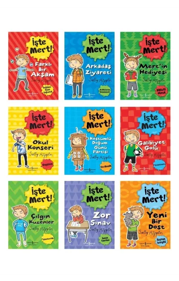 Iş Kültür Işte Mert! Değerler Kazanımlar Serisi 9 Kitaplık Set