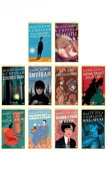 Iş Türk Klasikleri Dizisi 1-2-3-4-5-6-7-8-9-10. Kitaplar Set
