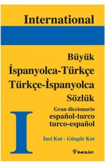 İspanyolca - Türkçe & Türkçe - İspanyolca  Büyük Sözlük