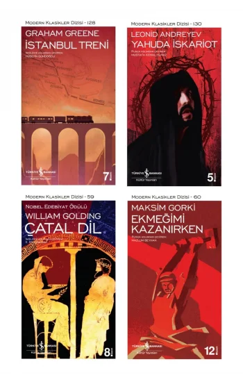 Istanbul Treni + Yahuda Iskariot + Çatal Dil + Ekmeğimi Kazanırken- 4 Kitap Set